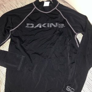 Dakine Surf Shirt Rash Guard Black Long Sleeve